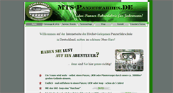 Desktop Screenshot of mts-panzerfahren.de